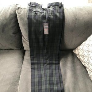 NWT blackwatch plaid trousers